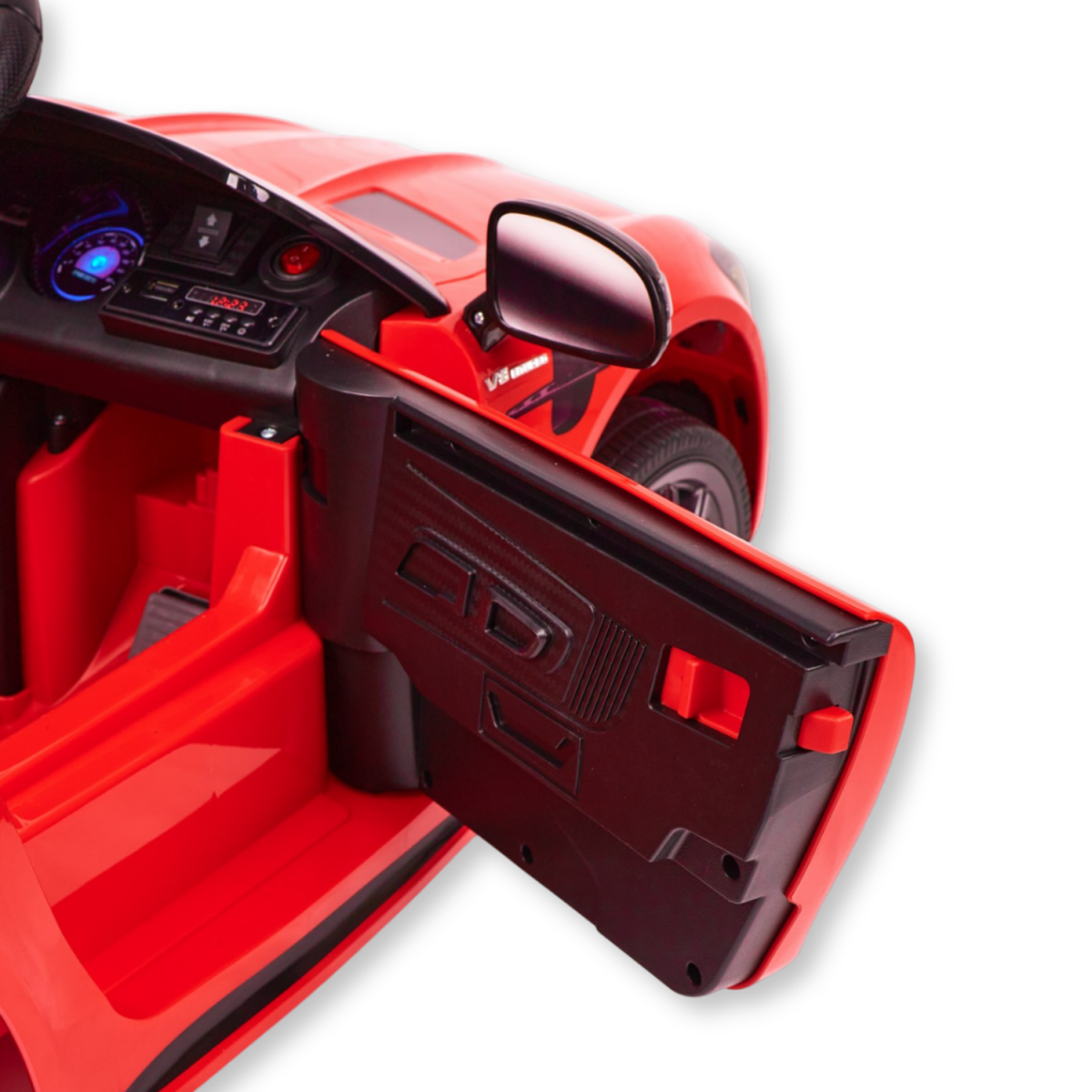 Masina Electrica Cu Telecomanda Mercedes-Benz AMG GT-R , varsta 2 - 6 ani, 2 Motoare , 12V