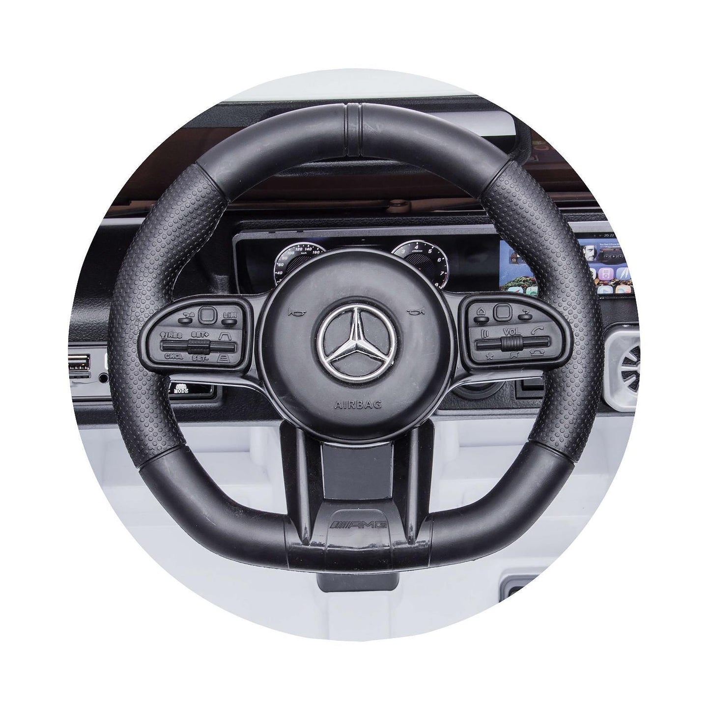 Masinuta electrica cu telecomanda, Mercedes-Benz AMG G63, 12V, varsta 3-6 ani,