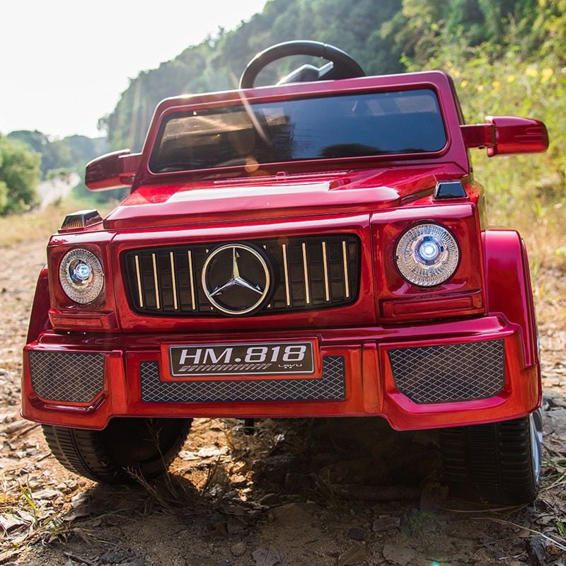 Mașină Electrică Pentru Copii GIP, Mercedes G Class, cu 2x Motoare, Baterie 12 V, Telecomandă