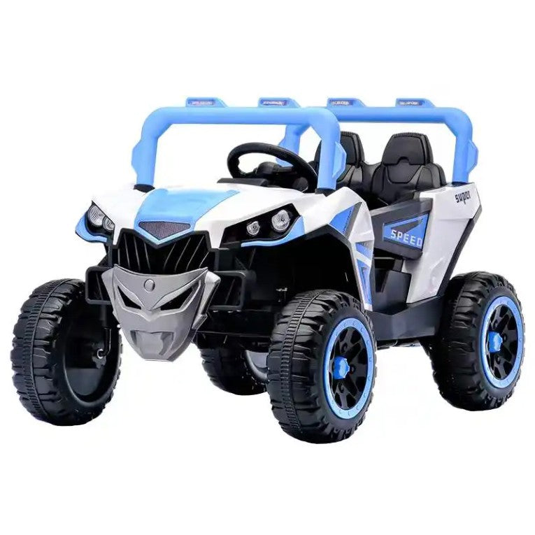 Masinuta electrica tip Buggy, telecomanda, intrare AUX(MP3)/USB, pentru 2 copii, 2 motoare