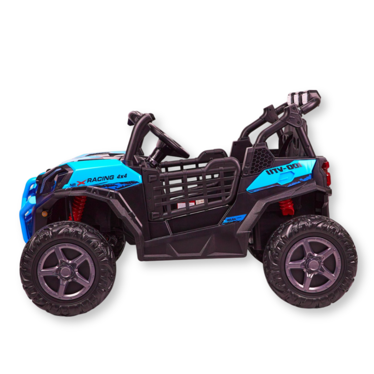 Buggy XXL UTV electric copii, 2 locuri, tractiune 4x4, varsta 2-8 ani, suspensii