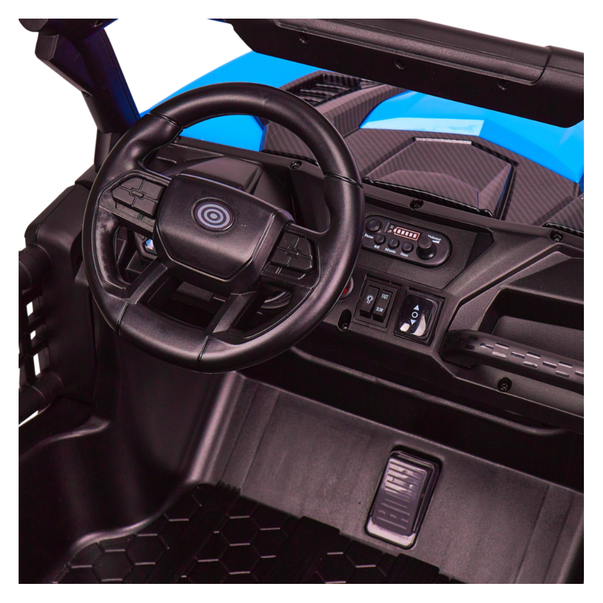 Buggy XXL UTV electric copii, 2 locuri, tractiune 4x4, varsta 2-8 ani, suspensii
