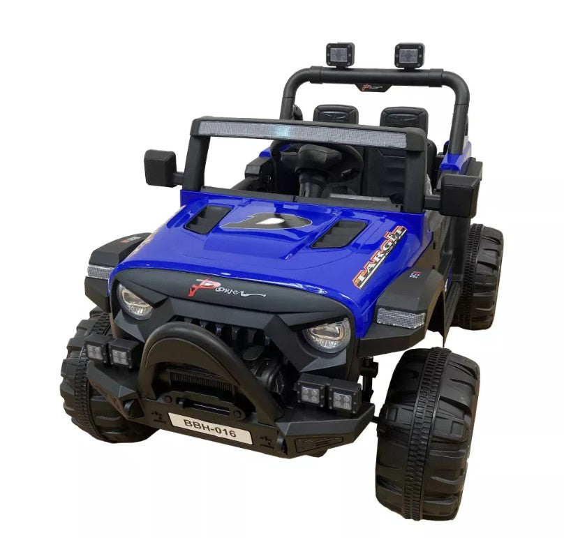 Masina de teren tip Police cu telecomanda,varsta 2-6 ani, 12V, 2 motoare