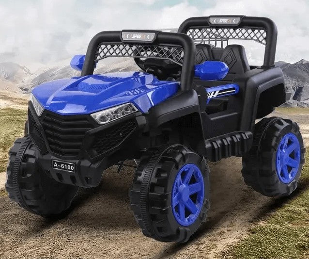 Masinuta electrica, tip UTV, cu roti din Spuma EVA, 2 motoare, varsta 2-7 ani