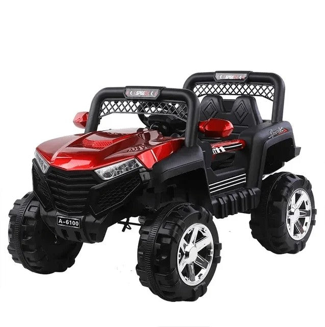 Masinuta electrica, tip UTV, cu roti din Spuma EVA, 2 motoare, varsta 2-7 ani