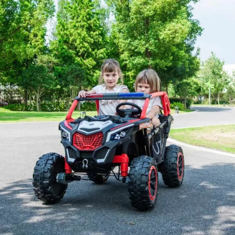 Buggy UTV electric, 12V, 4x4, off-road, 2 locuri, varsta 3-9 ani