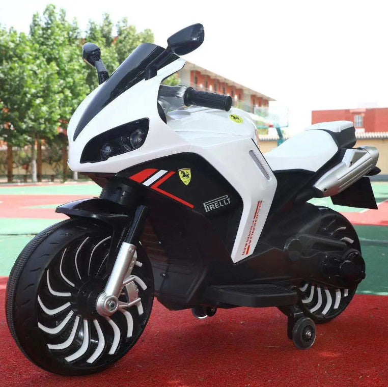 Motocicleta electrica cu aburi, cu doua motoare si doua locuri, 12V