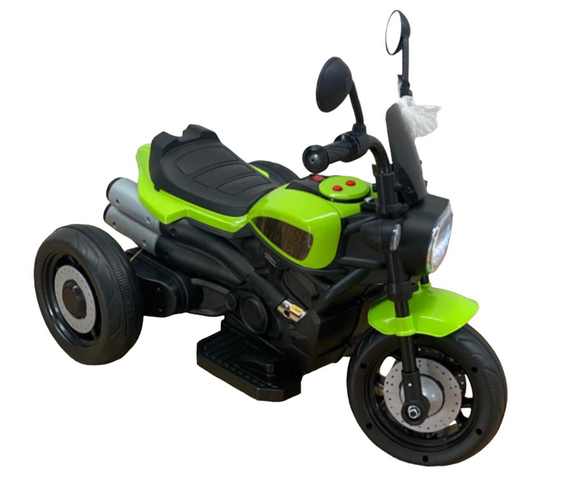 Motocicleta electrica copii 618R, varsta 2-4 ani, acumulator 6V, 1 motor, cu sunete si lumini