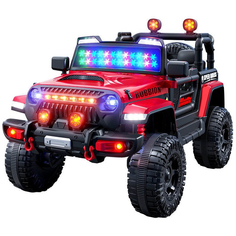 Mașină Electrică pentru Copii, Off-Road, Conectare Bluetooth, telecomandă, Tracțiune Integrală, Lumina Intermitenta, Baterie 12V 7Ah, 120x63x68cm