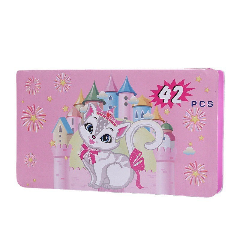 Set 42 Piese de Pictura si Desen, Tip Penar, Model Elefant, 24.3 x 13 x 3 cm