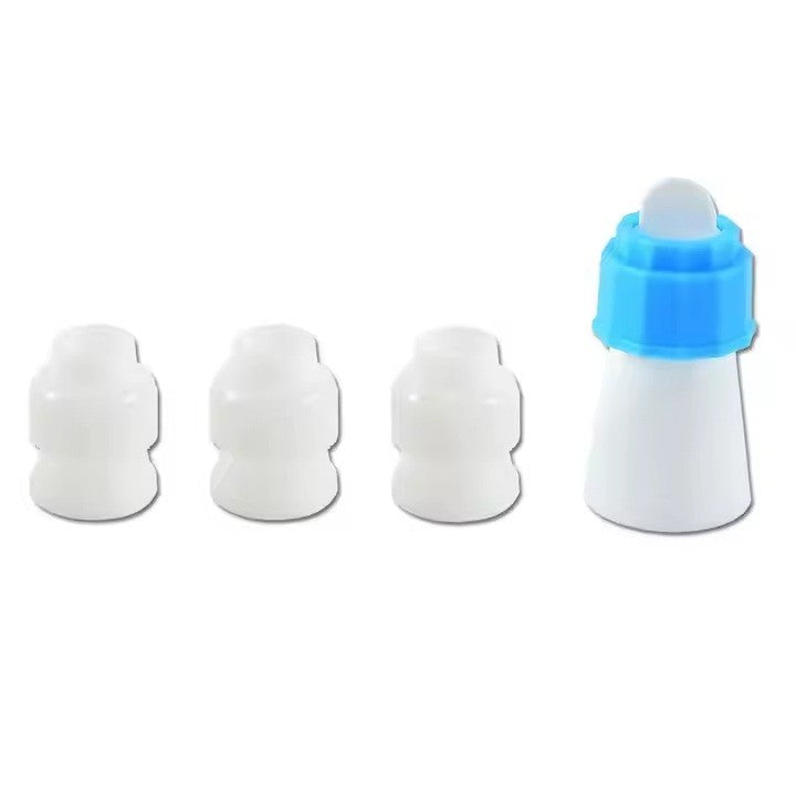 Set 55 Piese Ustensile pentru Ornare Prajituri, Flippy, din Plastic si Otel Inoxidabil, Multicolor