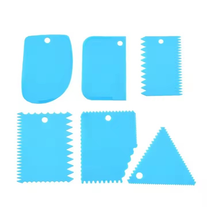 Set 55 Piese Ustensile pentru Ornare Prajituri, Flippy, din Plastic si Otel Inoxidabil, Multicolor