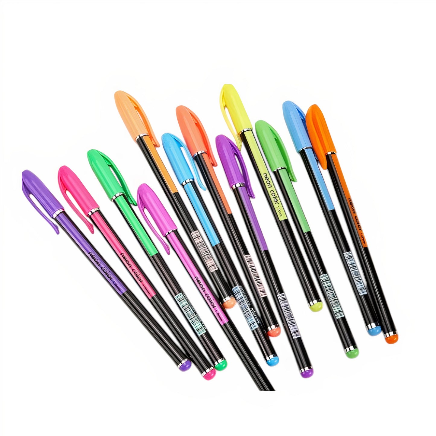 Set Pixuri cu Gel 8/Set, Fluorescent Colorat, 14 cm