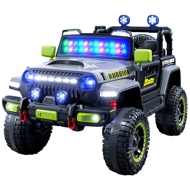 Mașină Electrică pentru Copii, Off-Road, Conectare Bluetooth, telecomandă, Tracțiune Integrală, Lumina Intermitenta, Baterie 12V 7Ah, 120x63x68cm