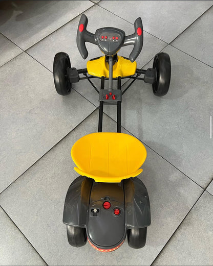 Cart Electric pentru Copii,  12V, varsta 3 - 8 ani, Telecomanda, Design Sportiv