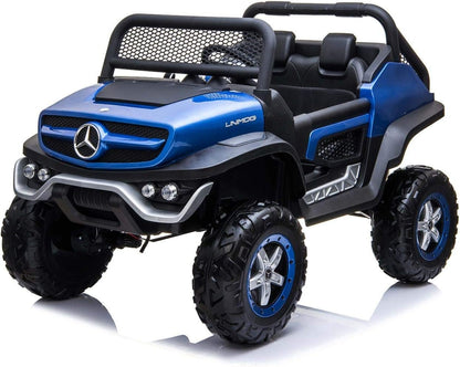 Masinuta electrica pentru copii, Mercedes UNIMOG, 4x4 140W PREMIUM