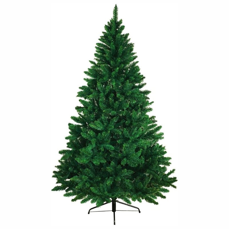 Brad de Craciun Artificial cu suport inclus, 220 cm, Verde