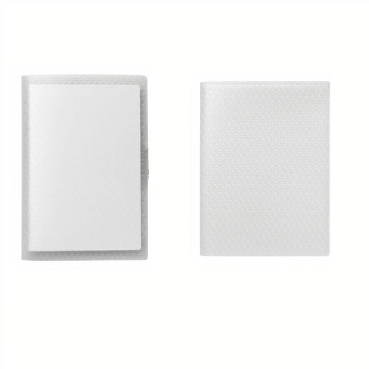 Copertă Plastifiată Cu Colturi Rotunjite  24 bucati /set, Transparentă 24.5x18cm