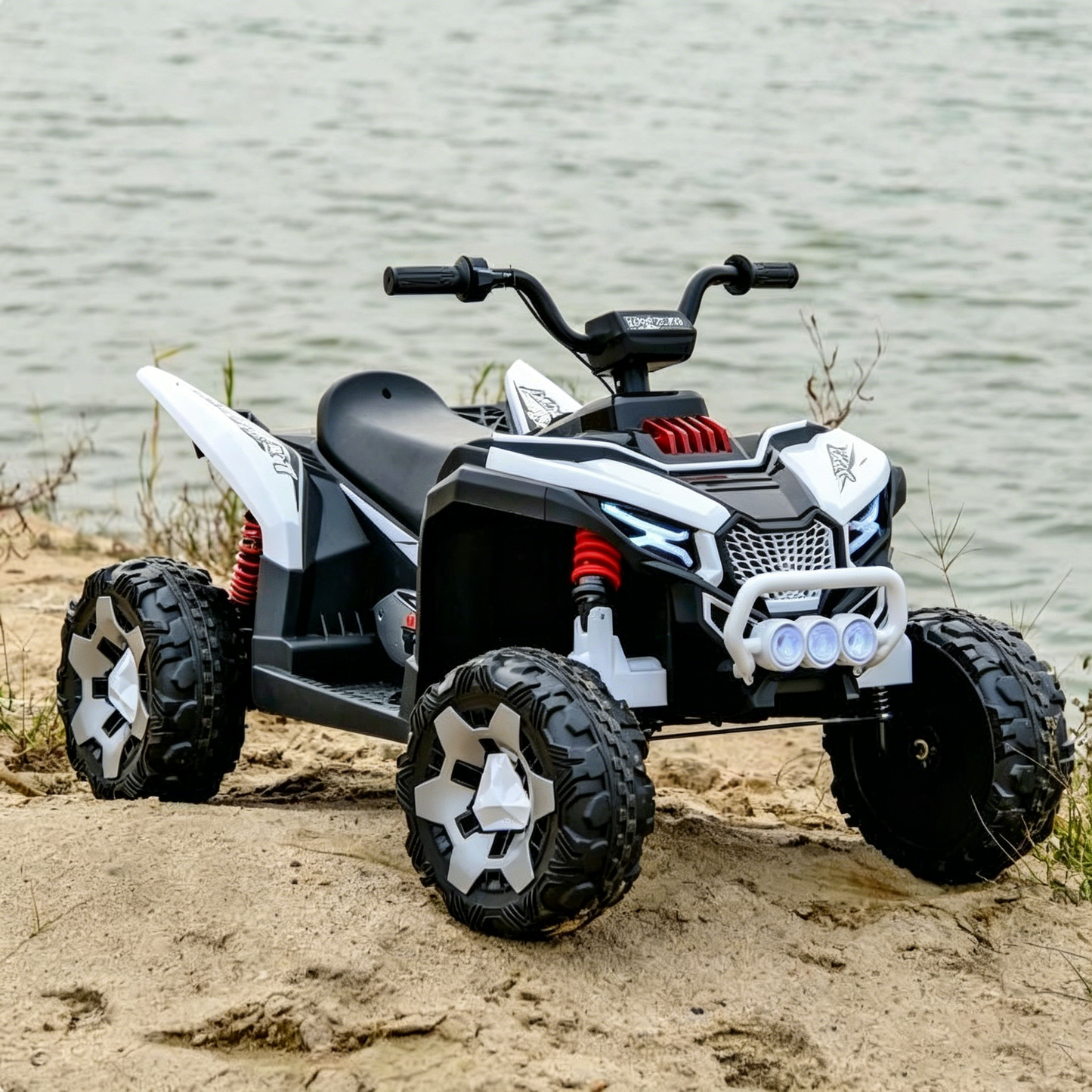 ATV Electric pentru Copii 12V, 4 Motoare, Roți EVA, Telecomandă și Sistem Audio – Model Off-Road Premium