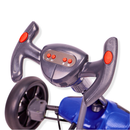 Cart Electric pentru Copii,  12V, varsta 3 - 8 ani, Telecomanda, Design Sportiv