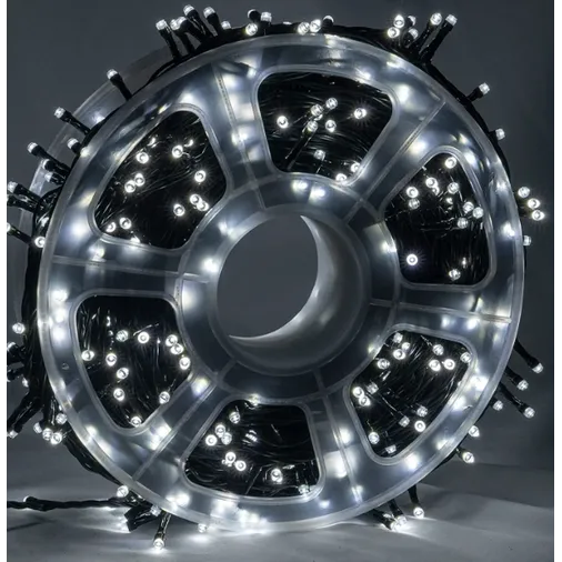 Instalatie rola decorativa pentru Craciun, 300 LED, 50 M