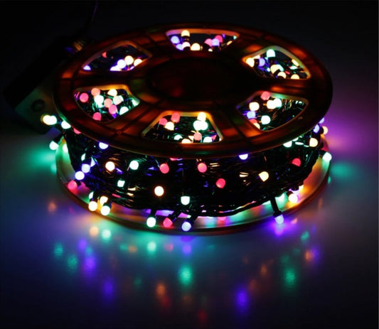 Instalatie de Craciun Liniara Tip Rola cu 1000 LED V8, 100 m