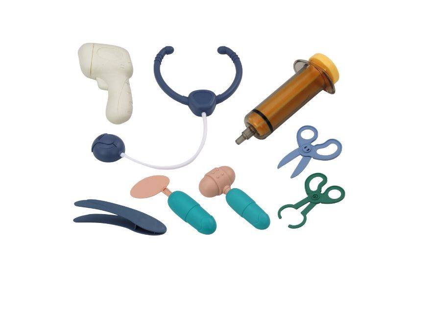 Set Joacă Doctor, 50x25x25 cm, Albastru, Pentru Copii 3+, Produs certificat CE și conform standardului EN71