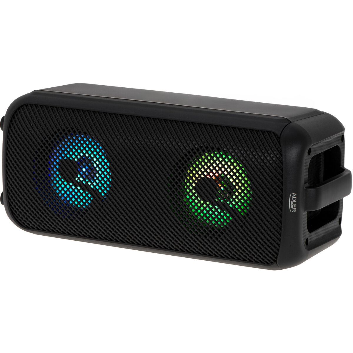 Boxă Portabilă Wireless cu Radio și Microfon, 17 x 17 x 37,5 cm