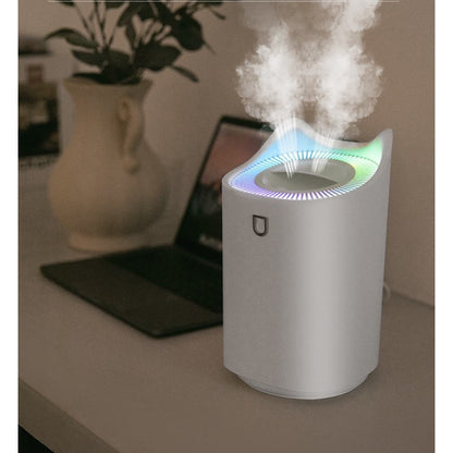 Umidificator Cu Duza Dubla, De Capacitate Mare 3L, alb