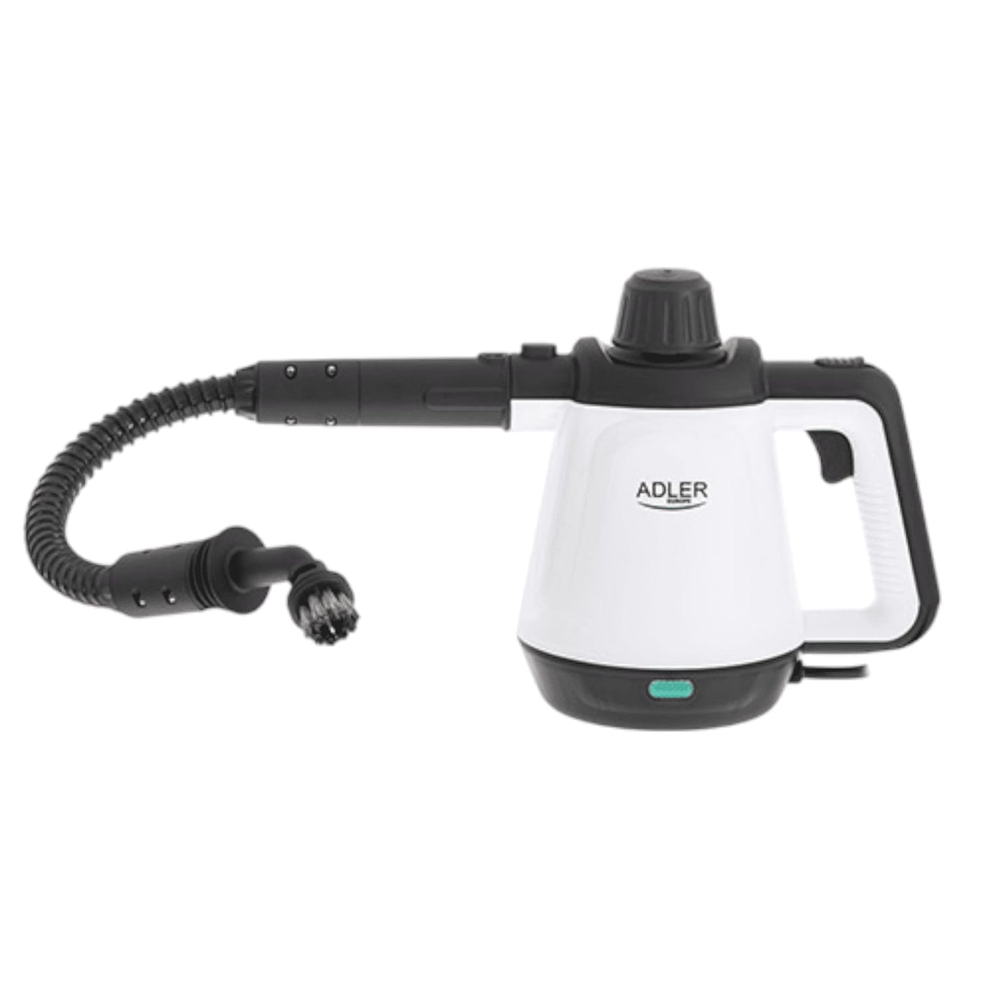 Aparat de Curatat Geamuri, Podele, Textile si Orice Suprafata cu abur, 2000 W Alb cu 13 Accesorii