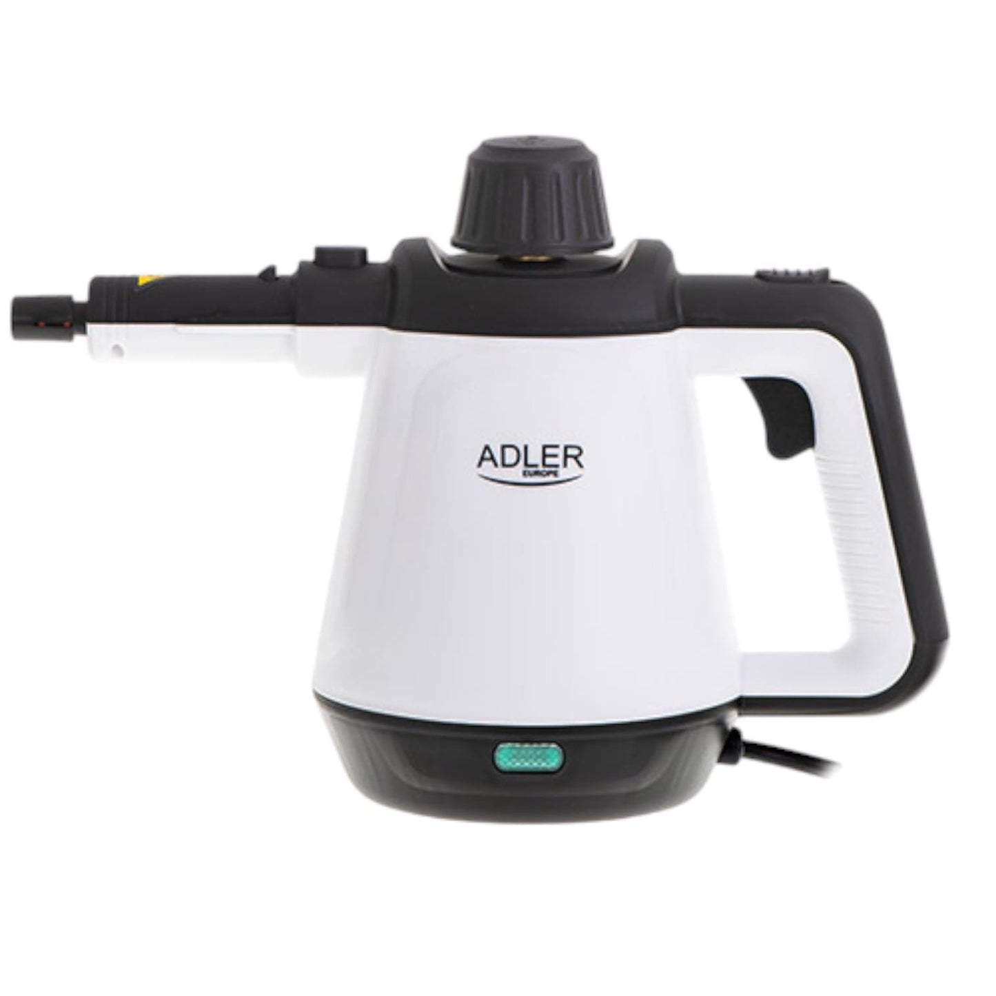 Aparat de Curatat Geamuri, Podele, Textile si Orice Suprafata cu abur, 2000 W Alb cu 13 Accesorii