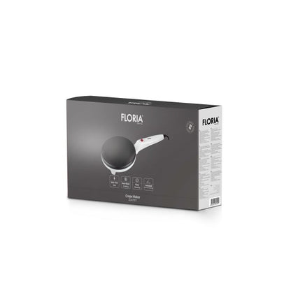Aparat pentru facut clatite Floria, putere 700w, diametru 20cm, alb