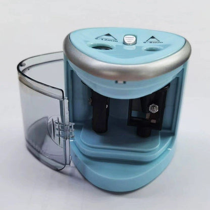 Ascutitoare Electrica cu 2 Gauri,  Baterii 4 x AA, 7.5 x 7.5 x 7.5 cm
