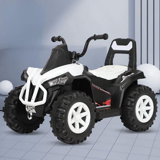 Masinuta Electrica, pe 4 Roti, Tip ATV, cu Acumulator, Sistem Anti-Rasturnare, Sistem de Lumini si Sunet, 3-5 Ani, 85 x 50x 52cm