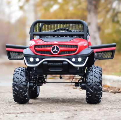 Masinuta electrica pentru copii, Mercedes UNIMOG, 4x4 140W PREMIUM