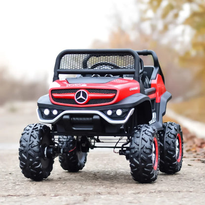 Masinuta electrica pentru copii, Mercedes UNIMOG, 4x4 140W PREMIUM