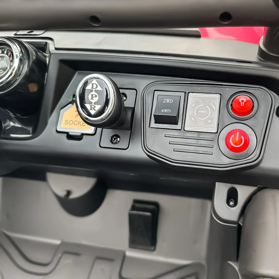 Masinuta electrica pentru copii, Mercedes UNIMOG, 4x4 140W PREMIUM