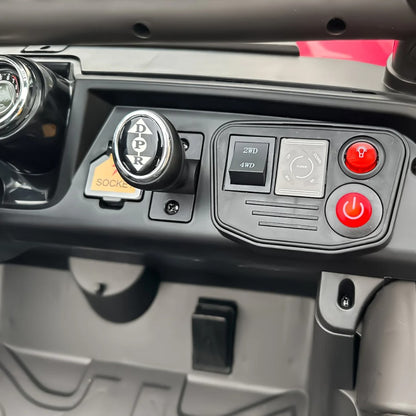 Masinuta electrica pentru copii, Mercedes UNIMOG, 4x4 140W PREMIUM