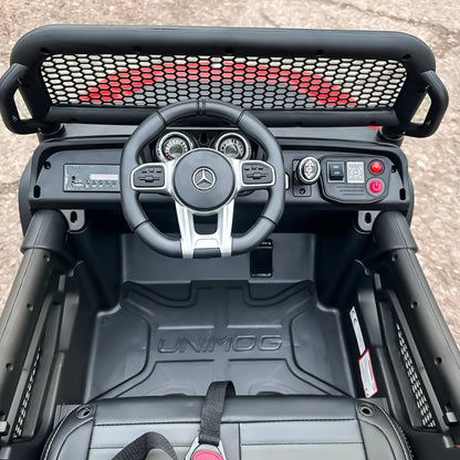 Masinuta electrica pentru copii, Mercedes UNIMOG, 4x4 140W PREMIUM