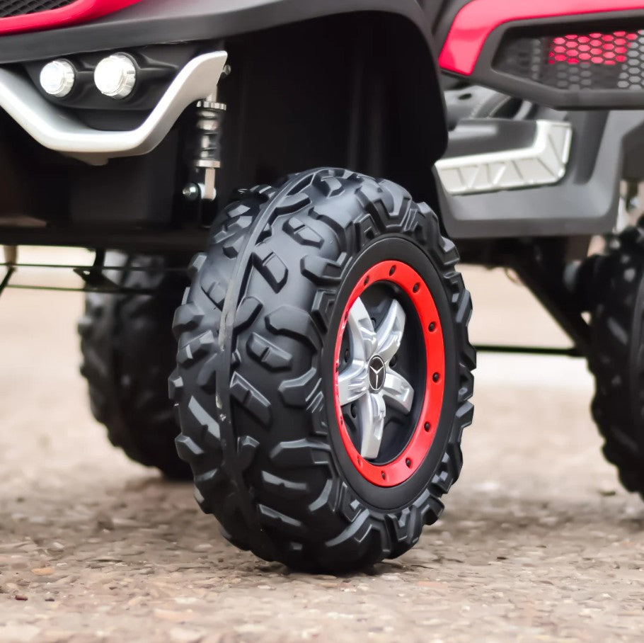 Masinuta electrica pentru copii, Mercedes UNIMOG, 4x4 140W PREMIUM