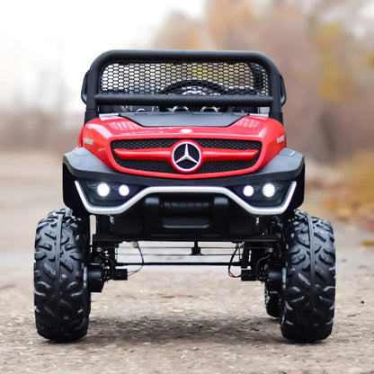 Masinuta electrica pentru copii, Mercedes UNIMOG, 4x4 140W PREMIUM