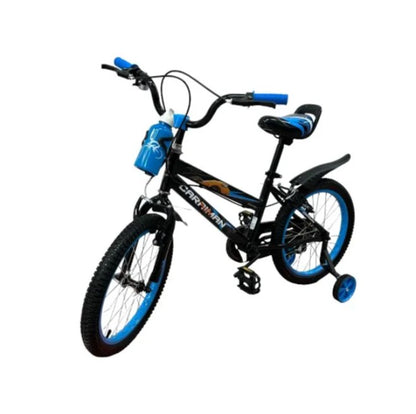 Bicicleta CARAIMAN 14J, varsta 4 - 6 ani, Roti 14" , Suport Sticla, Roti ajutatoare