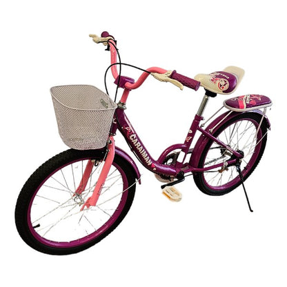 Bicicleta CARAIMAN 16G, Roti 16 inch, Pentru Varsta 4-8 ani, inclus cosulet, portbagaj, roti ajutatoare