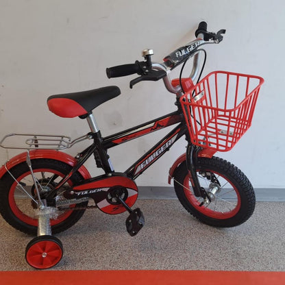 Bicicleta FULGER 12B, Roti 12 inch, Roti Ajutatoare, Varsta 3-5 ani