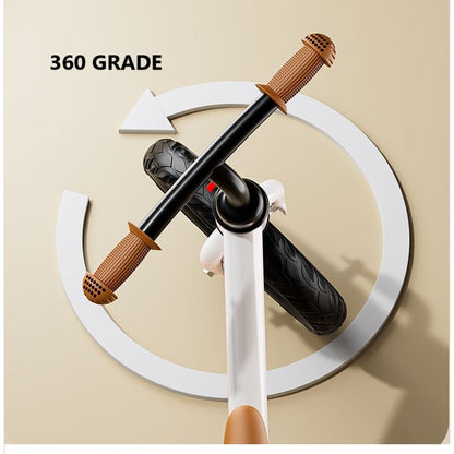 Bicicleta de Echilibru, Pentru Copii, Fara Pedale, Cu Doua Roti, 2-6 Ani, Inaltime Reglabila, 82 x 55 x 45 cm, Alb