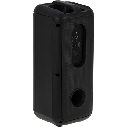 Boxă Portabilă Wireless cu Radio și Microfon, 17 x 17 x 37,5 cm