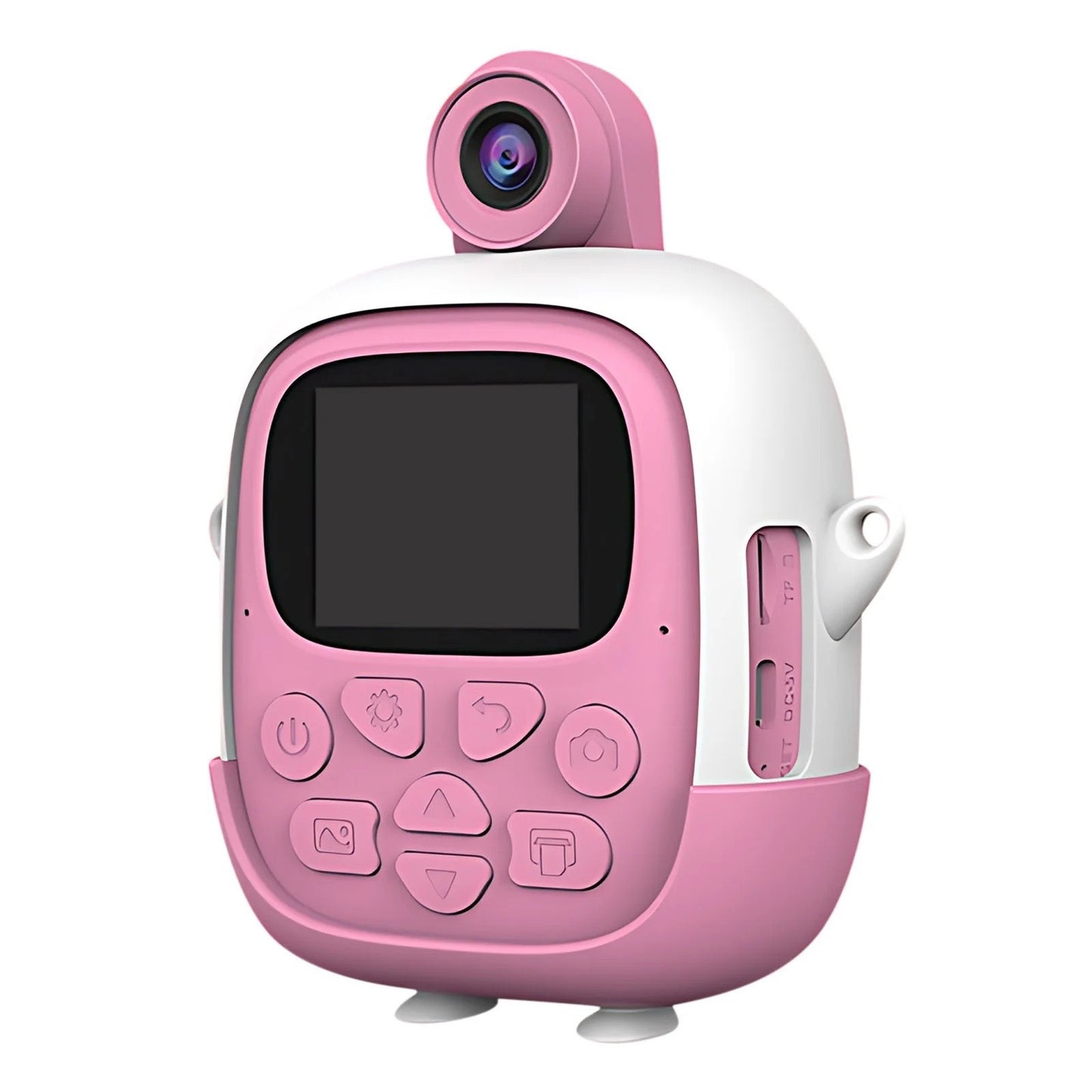 Aparat Foto cu Functie de Printare,Camera Frontala + Selfie, Cablu USB-C, Bluetooth, Compatibil iOS/Android,  Snur Inclus
