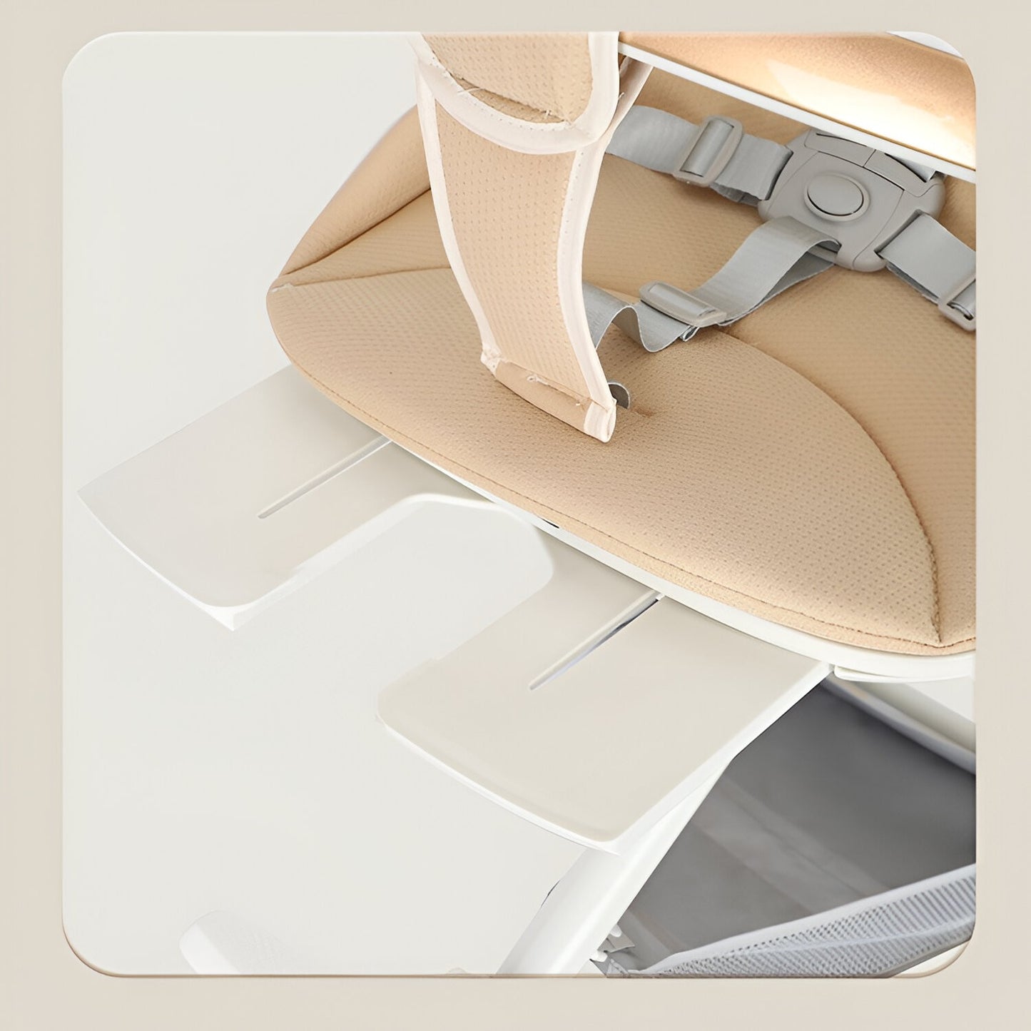 Carucior Sport 3in1, 6-36 Luni, Reversibil, Pliabil, Tavita pentru Masa, Pozitie de Somn, Centura de Siguranta, Roti 360, Suport Pahar, Copertina pentru Soare, 32x63x95cm, Crem Model Jungla
