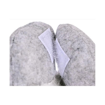 Clema pentru Perdea si Draperii,  Model Mos Craciun, din Panza, Prindere din Velcro, 46 x 14 cm, Multicolor