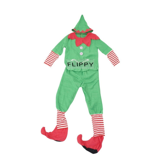 Costum Spiridus,  Baieti, 7-9 ani, Verde